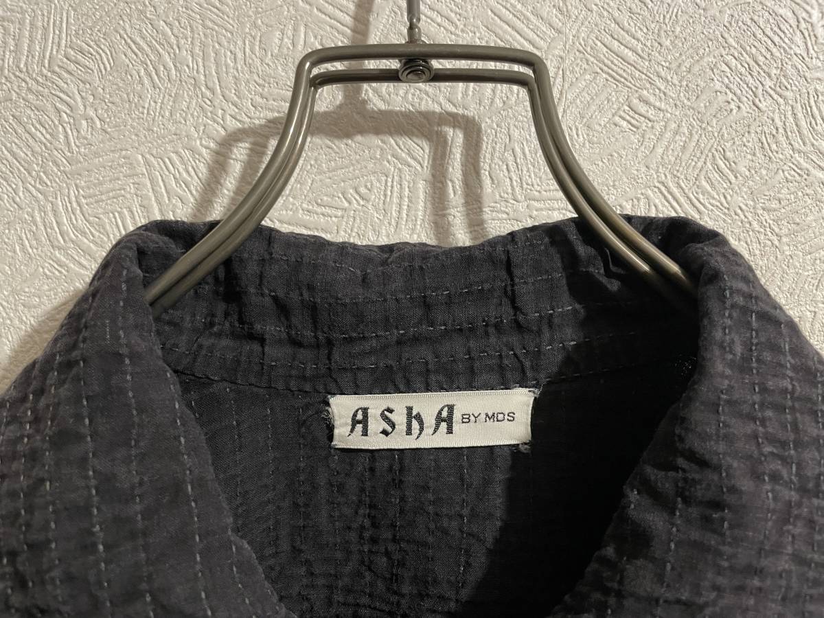◯ ISSEY MIYAKE 刺し子 スタンドカラー シャツ ジャケット ◯ ISSEY MIYAKE 刺し子 スタンドカラー シャツ ジャケット