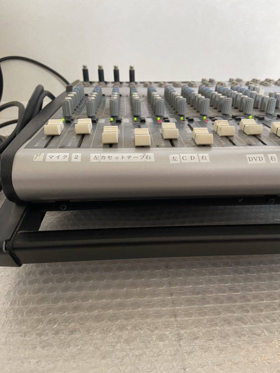 通電のみ確認 ジャンク PHONIC パワードミキサー Phonic Powerpod 1860