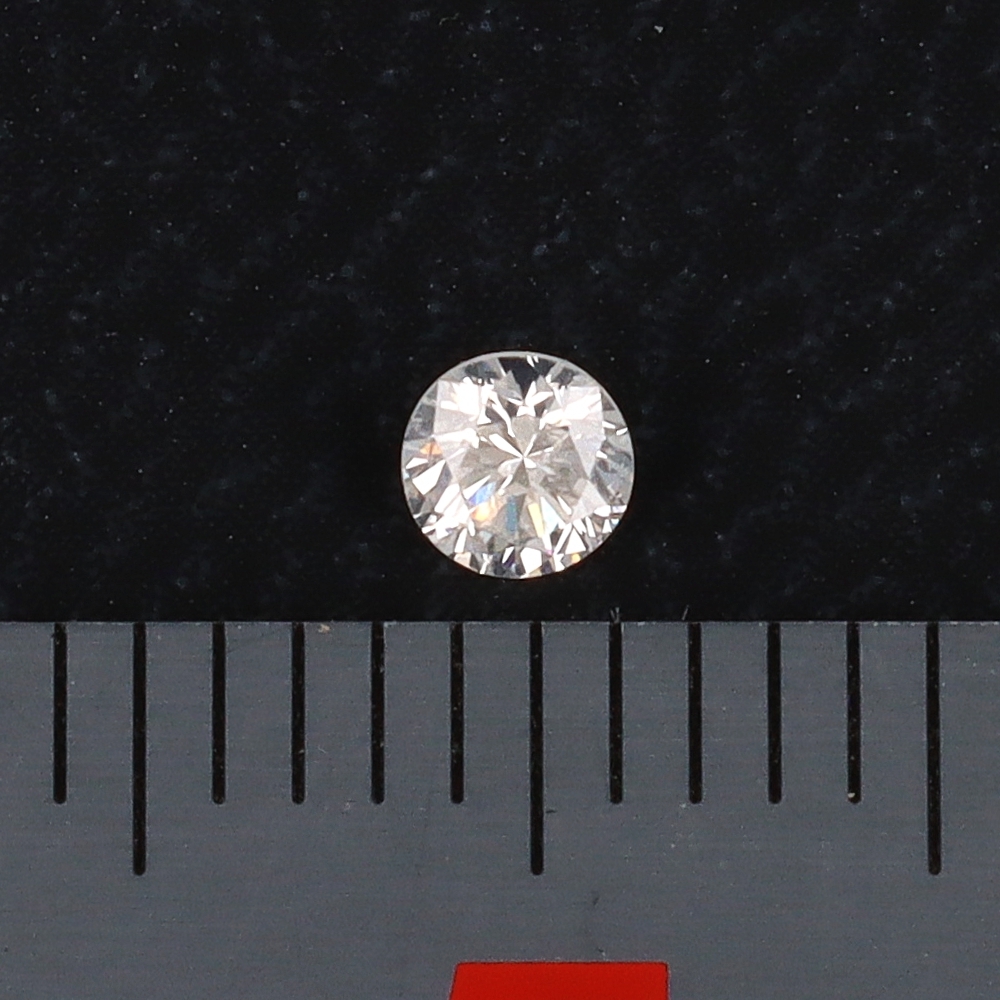送料0円】 天然ダイヤモンドルース0.109ct H ソーティング付&専用