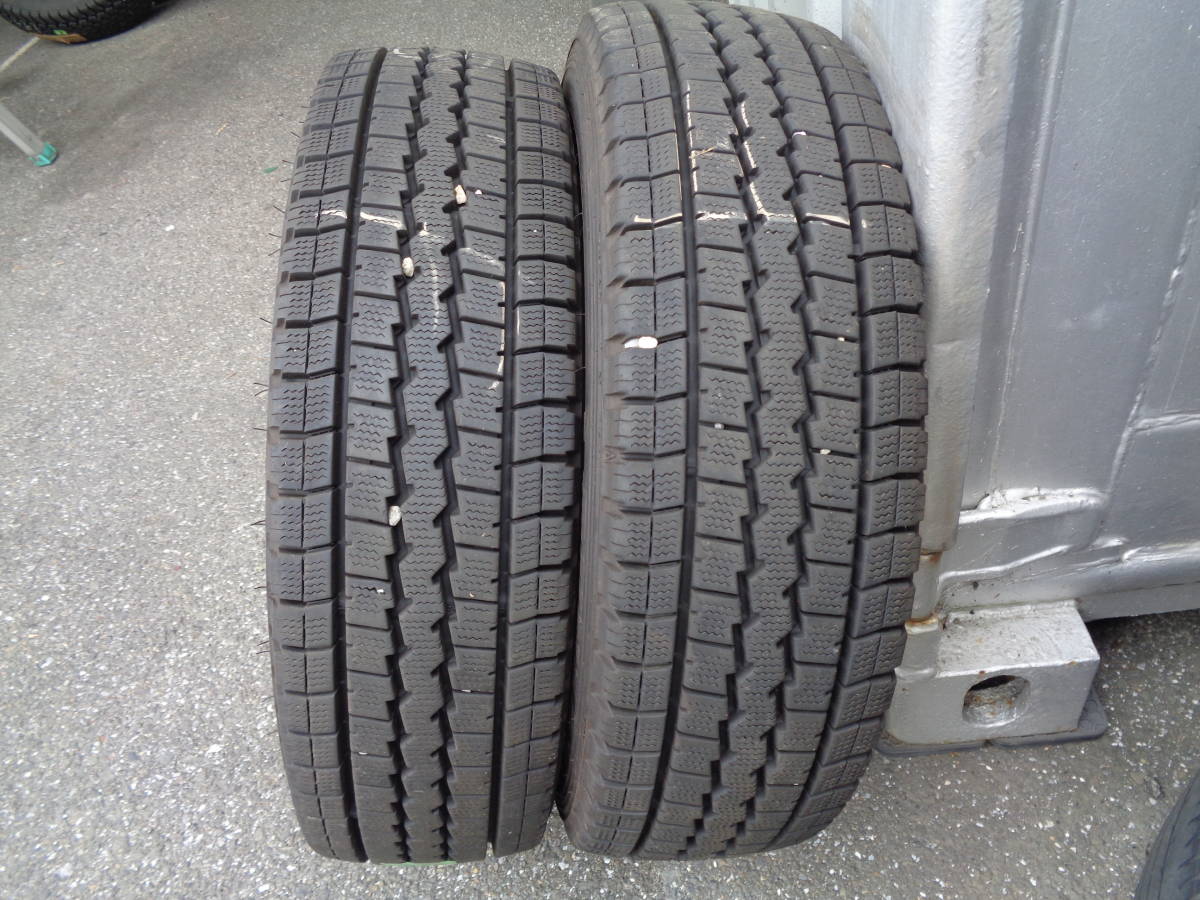 175/75Ｒ15　ダンロップ　ウィンターマックス　スタッドレスタイヤ　2本セット　溝10ｍｍ　2021年39週_画像6