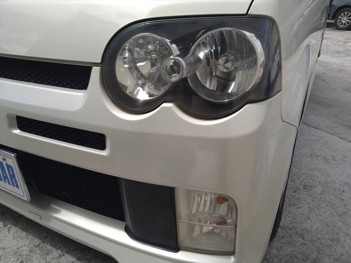  Daihatsu Move Custom L152S mileage 53000. head light left right & foglamp lens left right 4 point set 