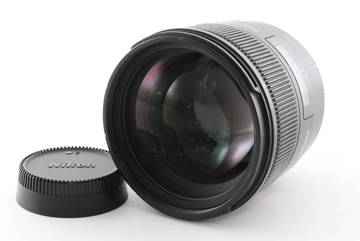 ☆外観極上品☆SIGMA シグマ単焦点中望遠レンズ85mm F1.4 EX DG HSM