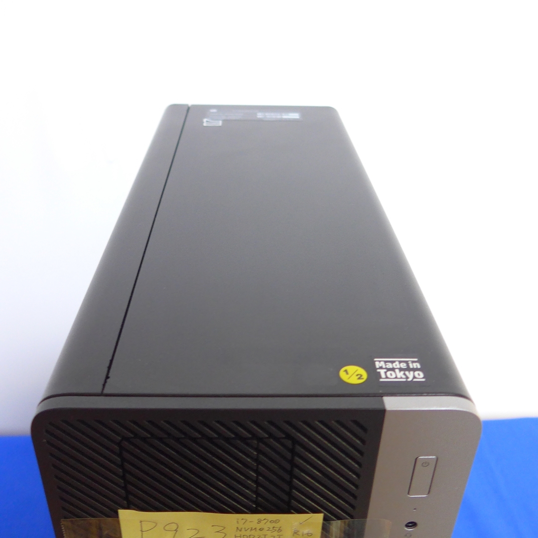 ゲーミングPC】HP EliteDesk 800 G4 Tower i7 8700 GTX1660Ti NVMe