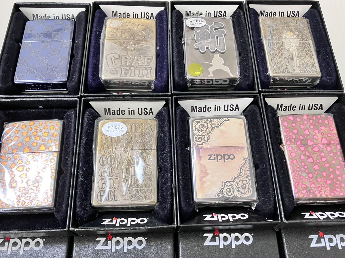 ☆Zippo ジッポ ジッポー ライター まとめて 大量 8点☆(Zippo)|売買
