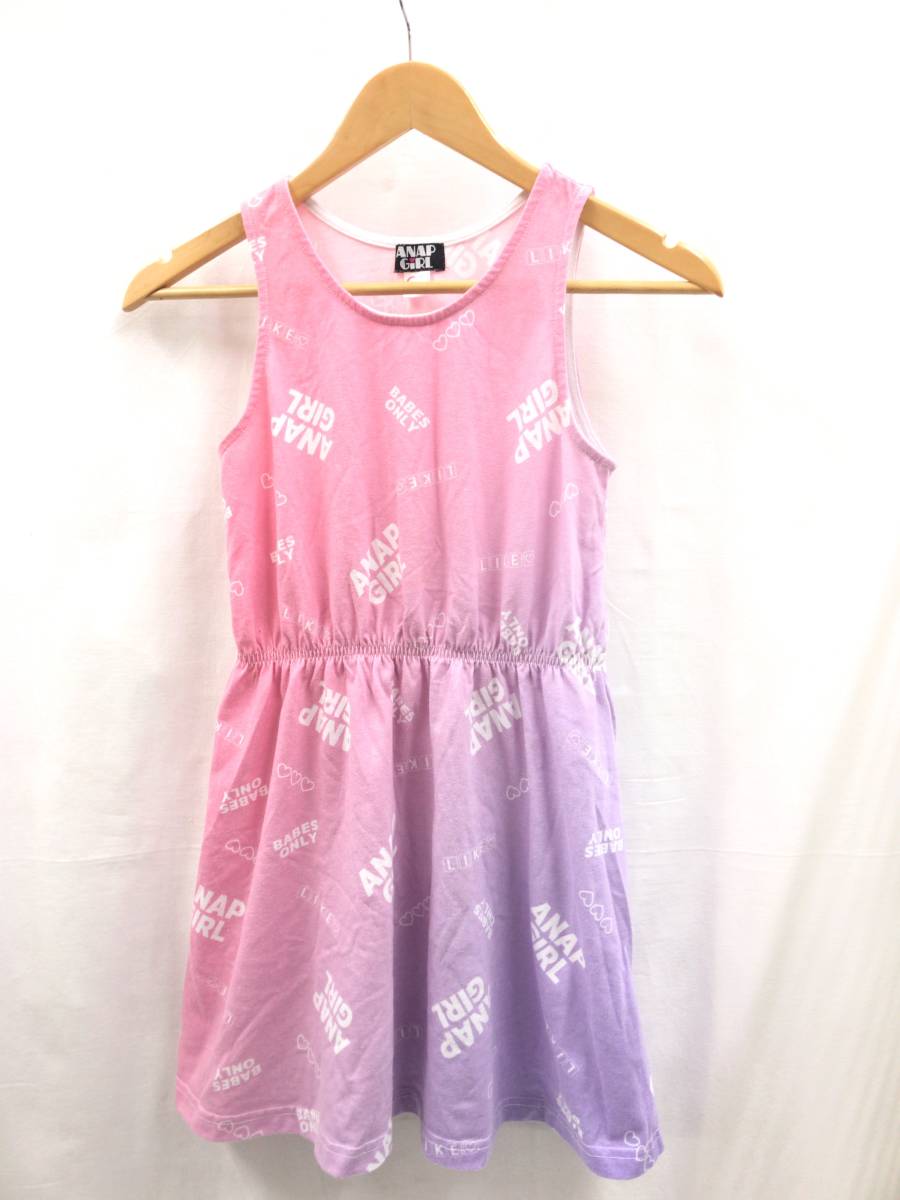 ANAP GiRL アナップガール こども服 5点セット Tシャツ パーカー ワンピース パンツ 140-150サイズ 23062703f2_画像5