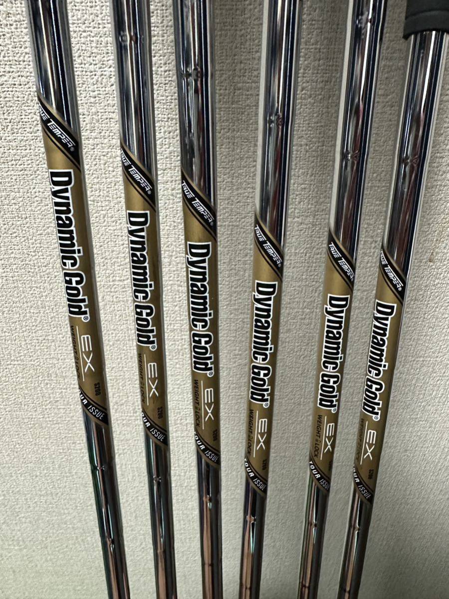 ピン i210 6本(5-W) Dynamic Gold EXツアーイシュー DG S200 TOUR