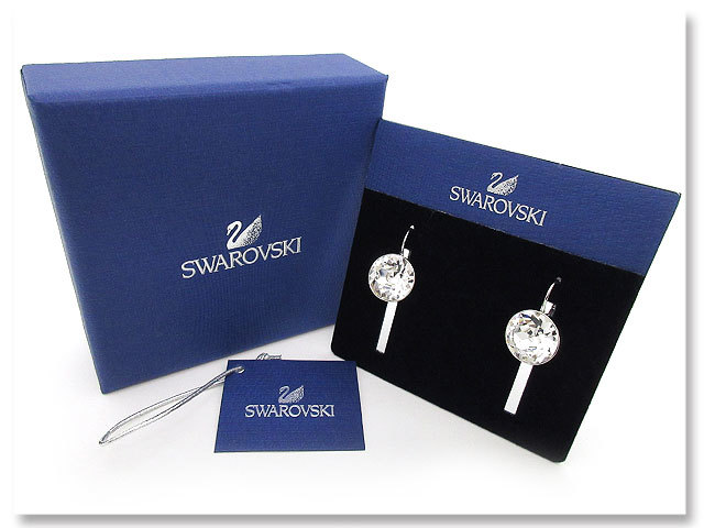 中古美品 スワロフスキー SWAROVSKI ピアス ベラ ミニ 5085608