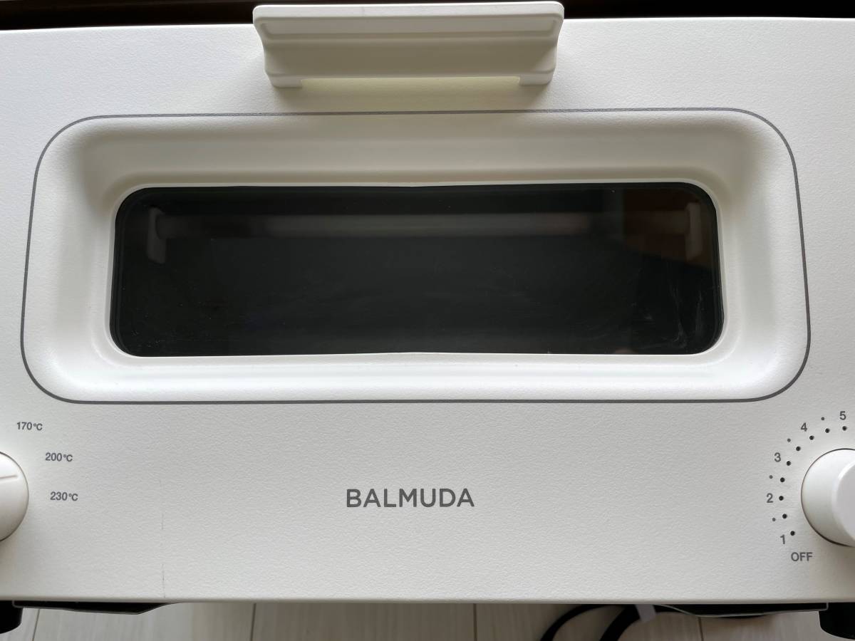 買換応援 【良品】BALMUDA The Toaster / 2019年製 / K01E-WS