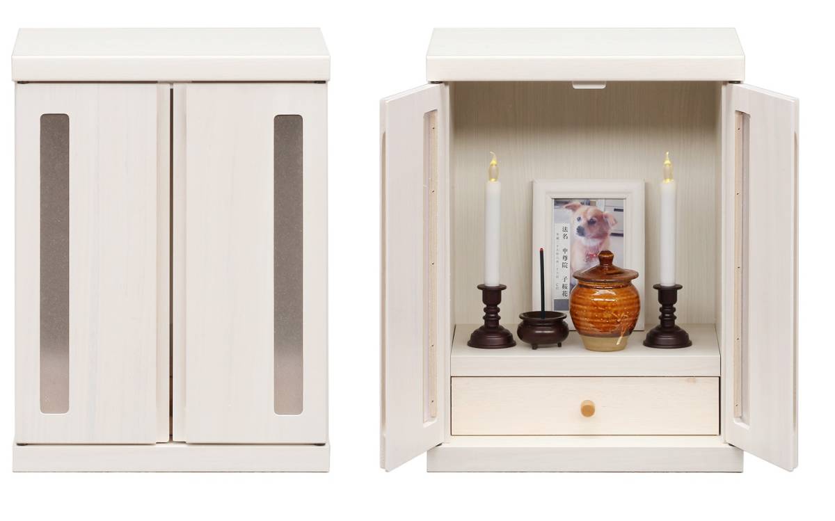 / new goods / free shipping / Mini family Buddhist altar interior family Buddhist altar modern family Buddhist altar compact size / serious . thought ./ serious . thought ./ memorial BOX/ domestic production final product / is possible to choose 7 color 