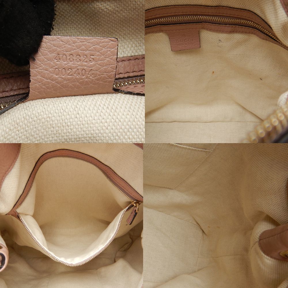 グッチ GUCCI ソーホー 408825 ショルダーバッグ 2WAY レザー ピンク