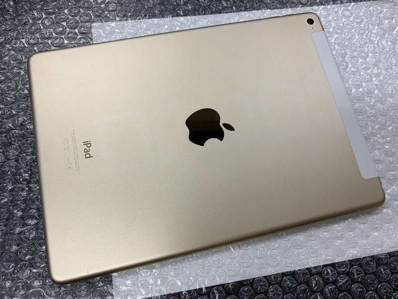 再DE092 SIMフリーiPad Air 第2世代Wi-Fi+Cellular A1567ゴールド128GB