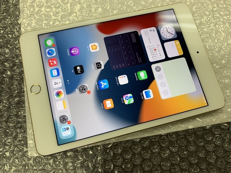 待望☆】 再DE045 iPad mini 第4世代 Wi-Fiモデル A1538 ゴールド 64GB