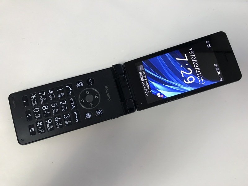 GE565 docomo SH-02L ブラック 判定〇_画像1