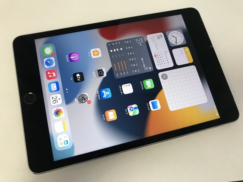 GE633 SIMフリー iPad mini4 Wi-Fi + Cellular 128GB スペースグレー