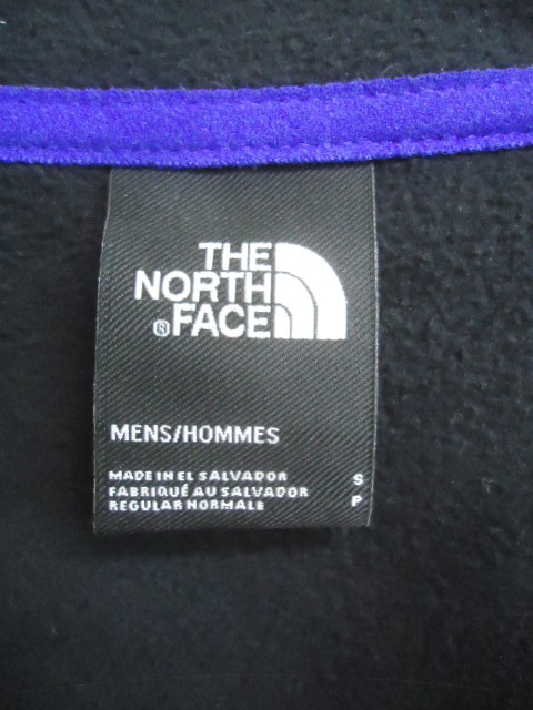 X4268-169♪【60】The North Face ザ・ノースフェイス TKA GLACIER FULL ZIP HOODIE Sサイズ NF0A4AJBEF1 ブルー タグ付き_画像4