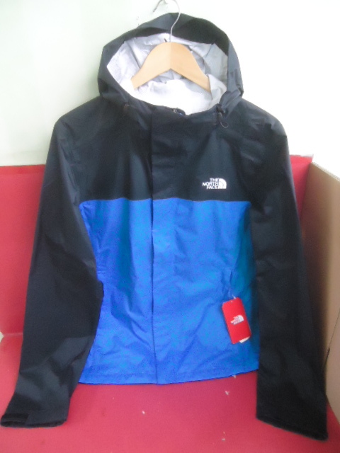 X4270-169♪【60】The North Face ザ・ノースフェイス M VENTURE 2 JACKET ベンチャー2ジャケット Sサイズ NF0A2VD3ME9 ブルー タグ付きの画像1