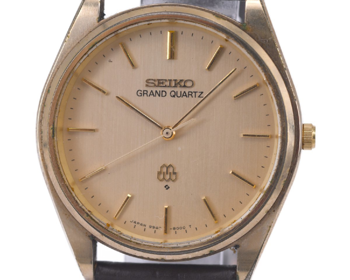 SEIKO GRAND QUARTZ グランド 9940‐8010 ゴールド - 通販