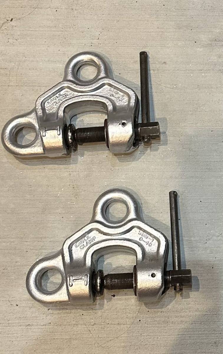 EAGLE CLAMP イーグルクランプ ねじ式全方向クランプ SBB-1 1t 2台