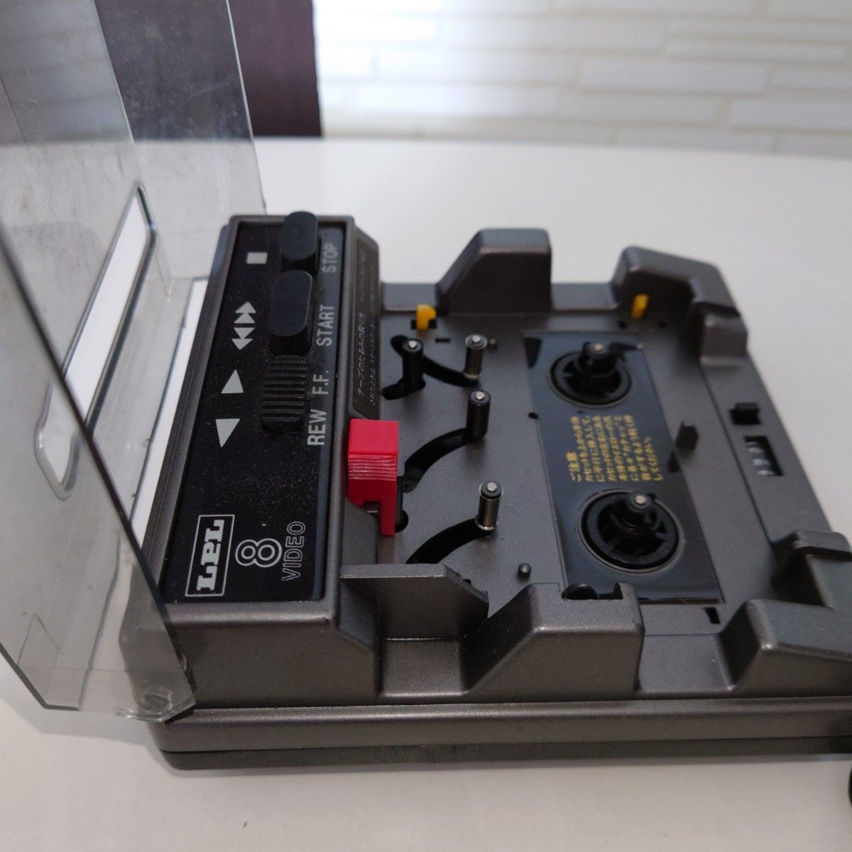 8mmビデオテープ リワインダー LPL SR-88 ACアダプター消磁付き 8mmビデオテープ リワインダー LPL SR-88 ACアダプター消磁付き