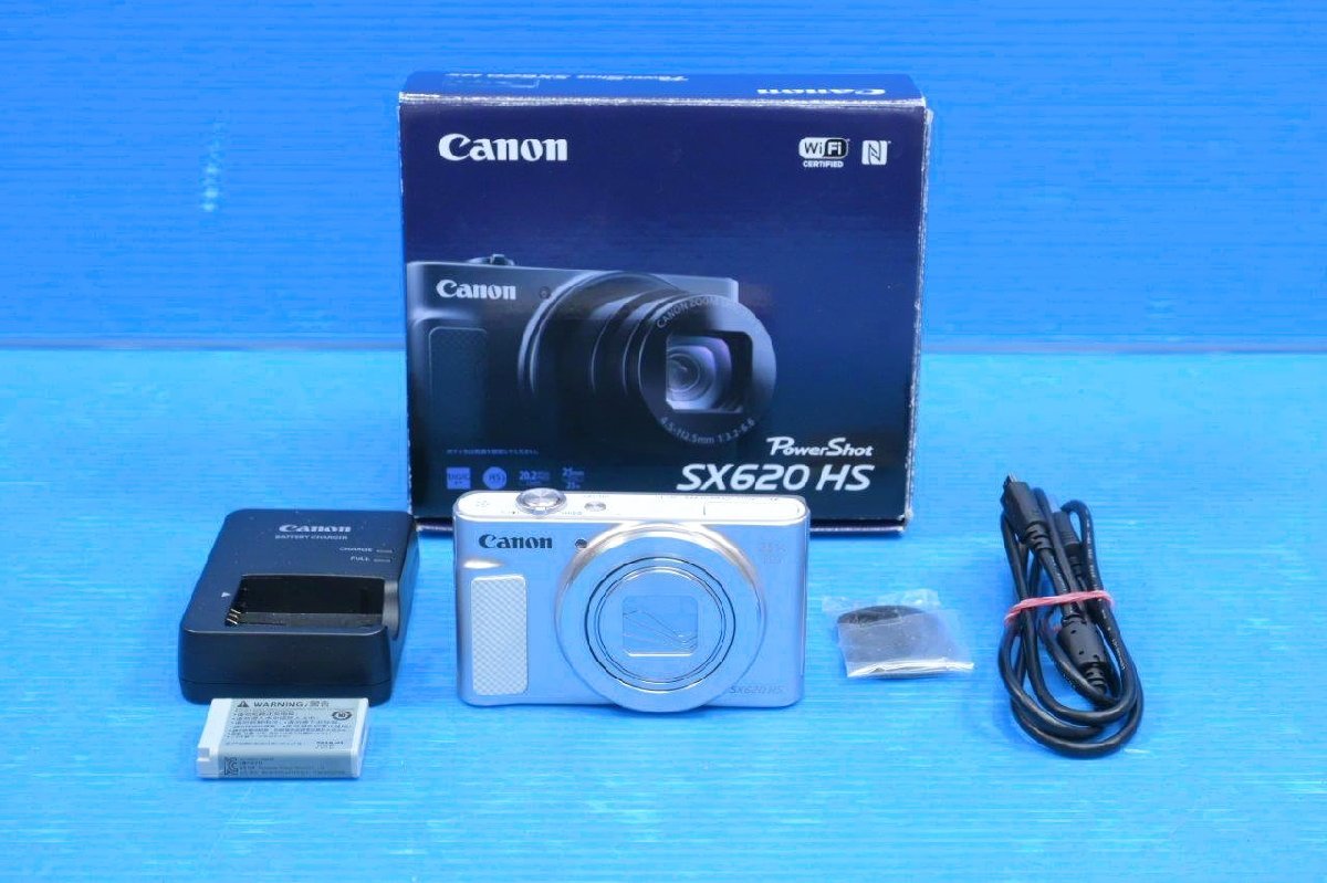 Canon power shot sx620HS コンパクトデジタルカメラ ホワイト 光学25