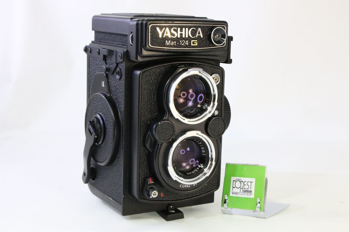 【同梱歓迎】実用■YASHICA Mat-124 G F2.8 f=80mm / F3.5 f=80mm■シャッター全速完動・露出計不良■NN913_画像1