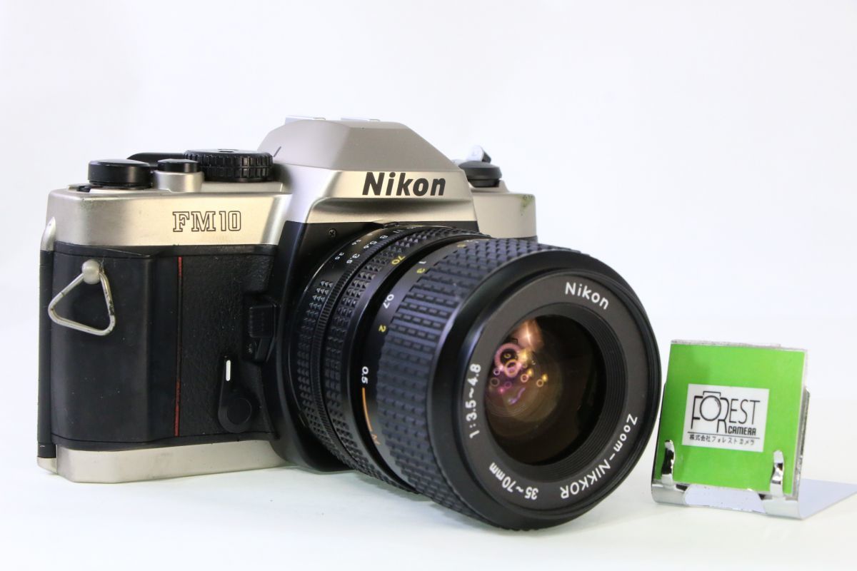 【同梱歓迎】実用■Nikon FM10 + Zoom-NIKKOR 35~70mm 1:3.5~4.8■シャッター全速・露出計完動■■1911_画像1