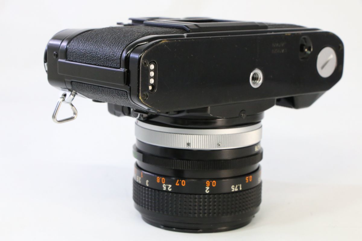 【動作保証・点検済】良品■キヤノン Canon A-1 ボディ+FD 50mm F1.4 S.S.C■シャッター全速・露出計完動・鳴きなし・絞り完動■4133_画像2