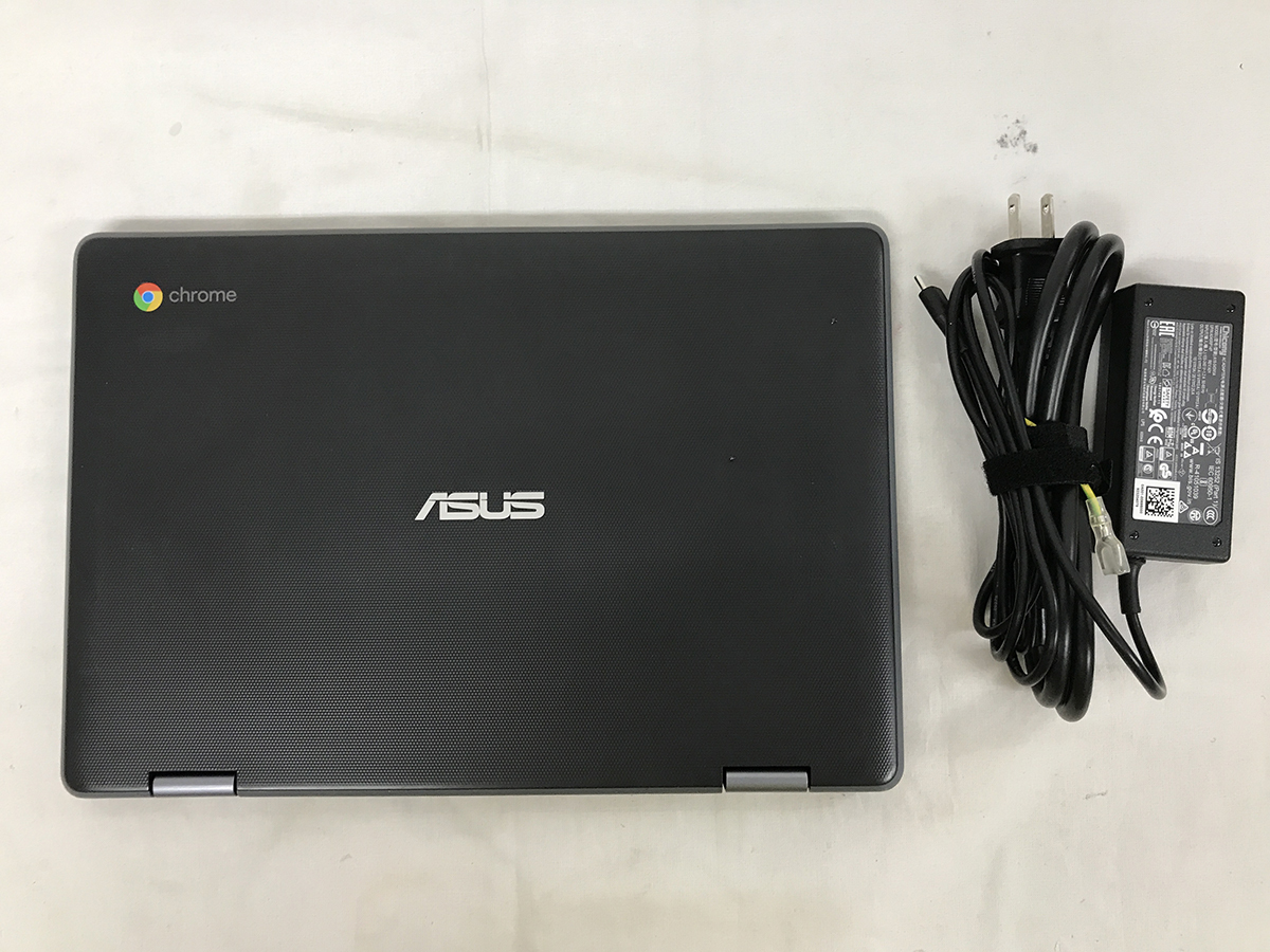 中古■11.6型 ASUS Chromebook Flip C214MA[Celeron N4000/4G/eMMC:32G/カメラ/タッチ]★AC付★送料無料_画像4