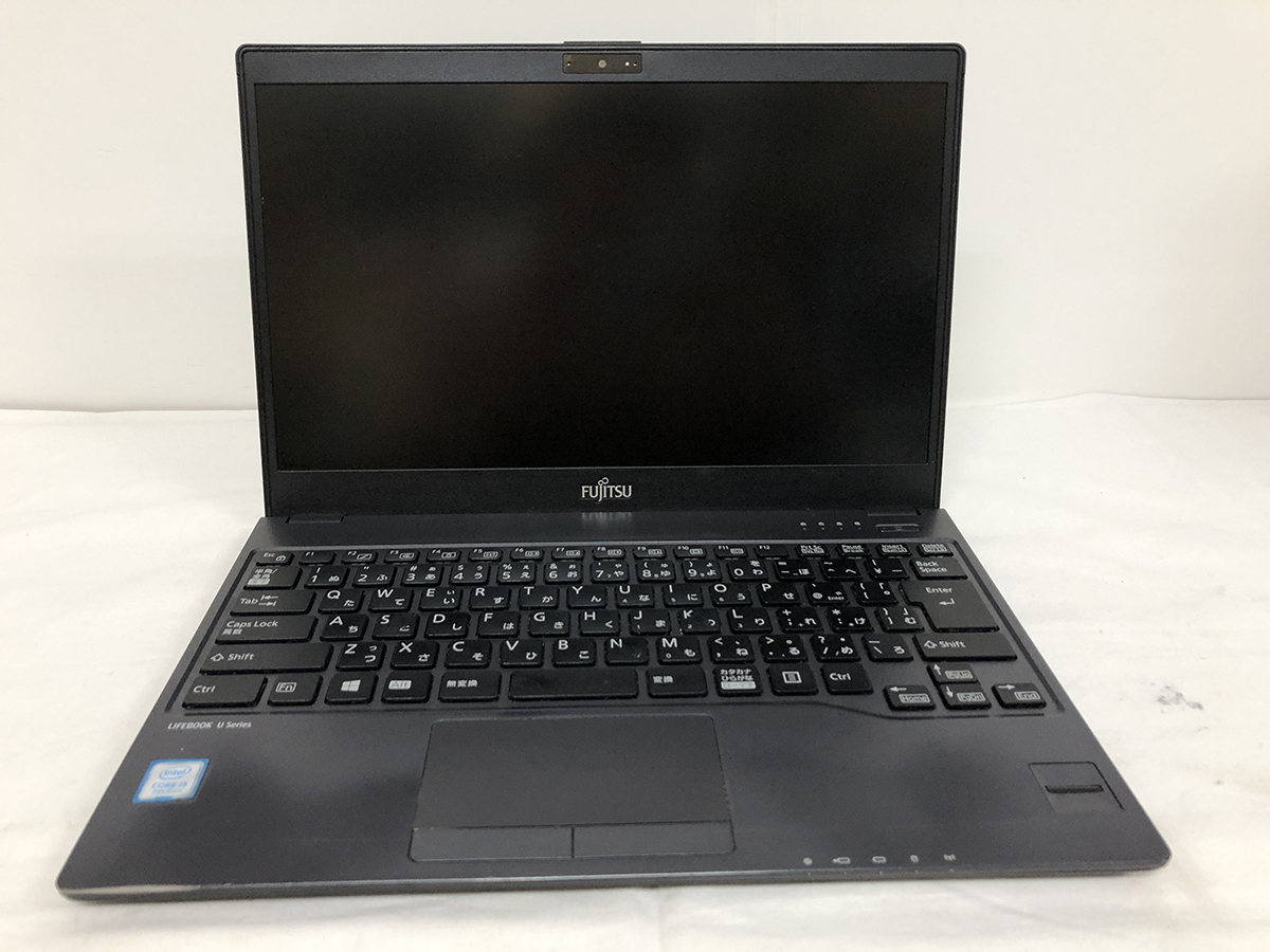 ジャンク□13.3型LIFEBOOK U938/S [i5-7300U/4G/SSD:128G/カメラ/SD