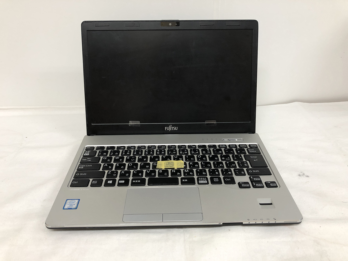 ジャンク■13.3型 LIFEBOOK S938/B 第8世代[i5-8350U/12G/SSD:512GB/カメラ/SD/Win10]★液晶・キー不良★送料無料_画像1