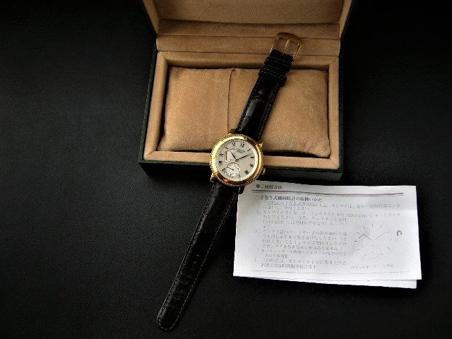 SEIKO◆18金無垢◆CREDOR◆手巻◆40Hパワーリザーブ◆極上美品!!_画像7