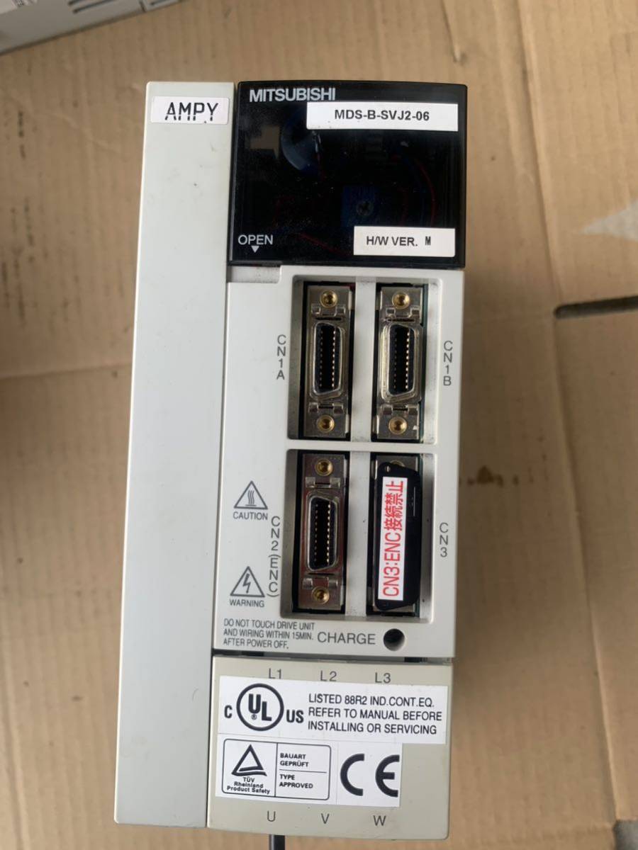 X032 MITSUBISHI 三菱 三菱電機 サーボアンプ MDS-B-SVJ2-06 中古品