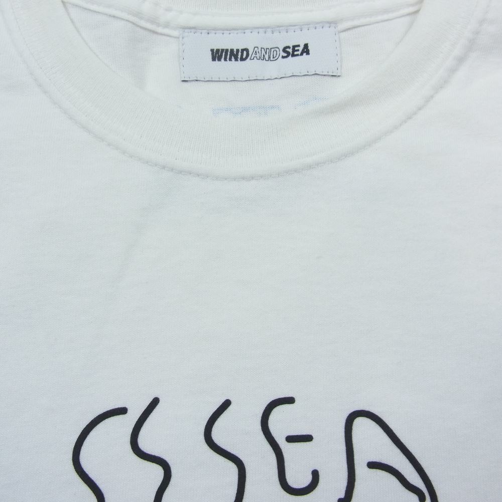 WIND AND SEA ウィンダンシー × Zoff ゾフ WDS-Zoff-Tee-01 ロゴ アイ