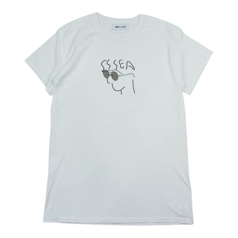 WIND AND SEA ウィンダンシー × Zoff ゾフ WDS-Zoff-Tee-01 ロゴ アイ