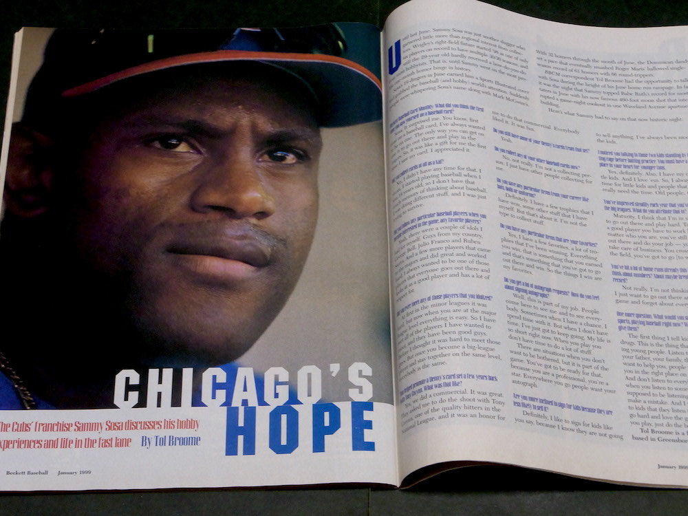 MLB Beckett Baseball Card Monthly Magazine 1999年 1月号 #166 ニューヨーク・ヤンキース Orlando Hernndez ヴィンテージ カード_画像5