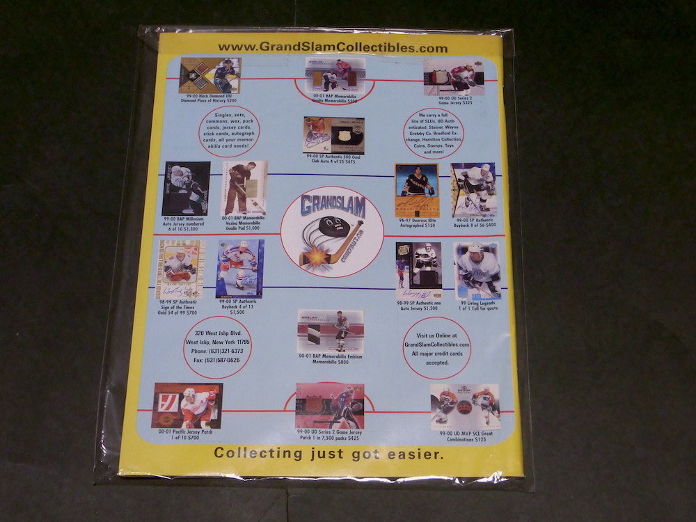 NHL Beckett Hockey Collector #121 2000年11月号 Terry Sawchuk テリー・ソーチャック ヴィンテージ カード アイスホッケー_画像2