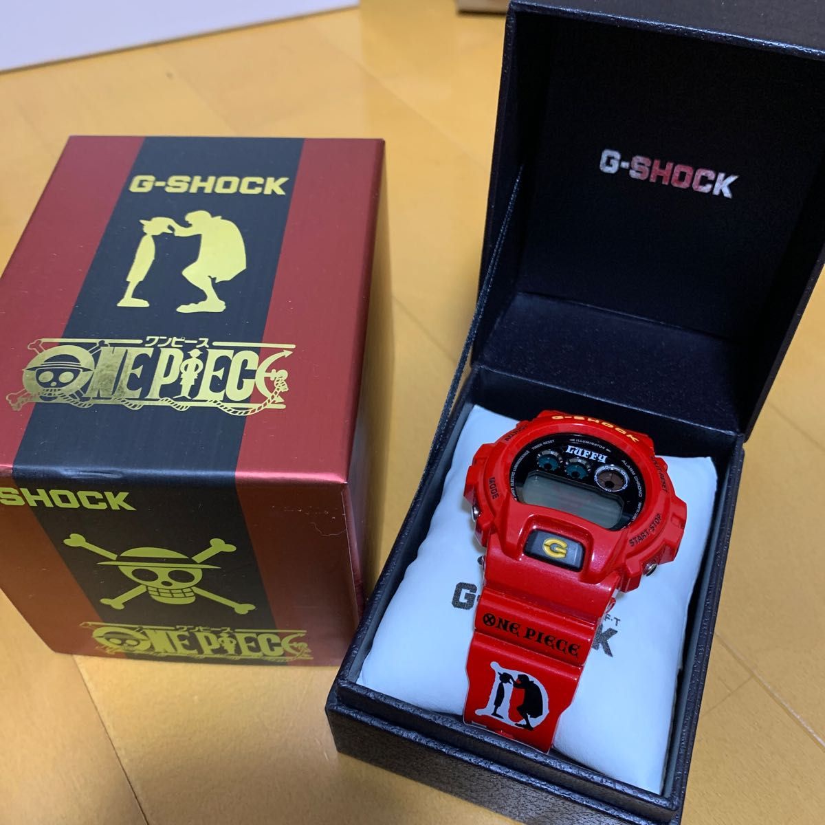 限定生産 G-SHOCK×ワンピースコラボ ルフィモデル 電池切-