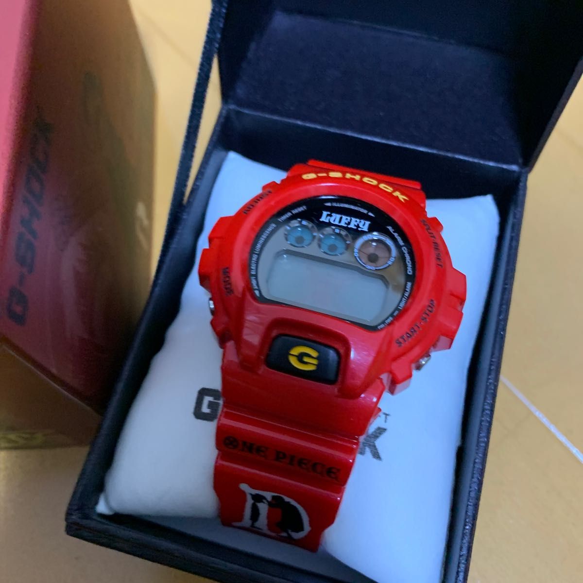 限定生産 G-SHOCK×ワンピースコラボ ルフィモデル 電池切-