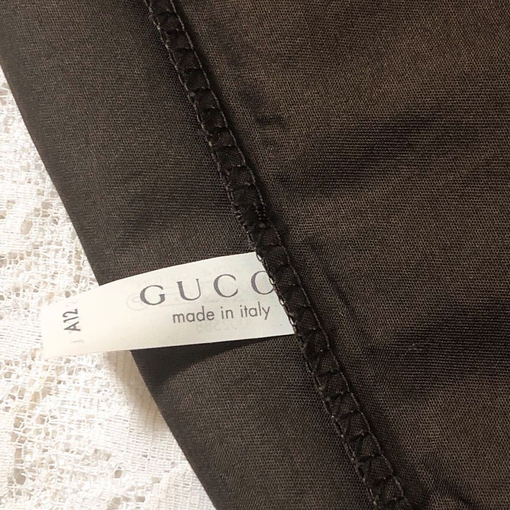 Gucci [GUCCI] сумка сумка для хранения (2608) стандартный товар принадлежности внутри пакет ткань пакет сумка темно-коричневый старая модель текстильный 57×58cm большой размер сумка для 
