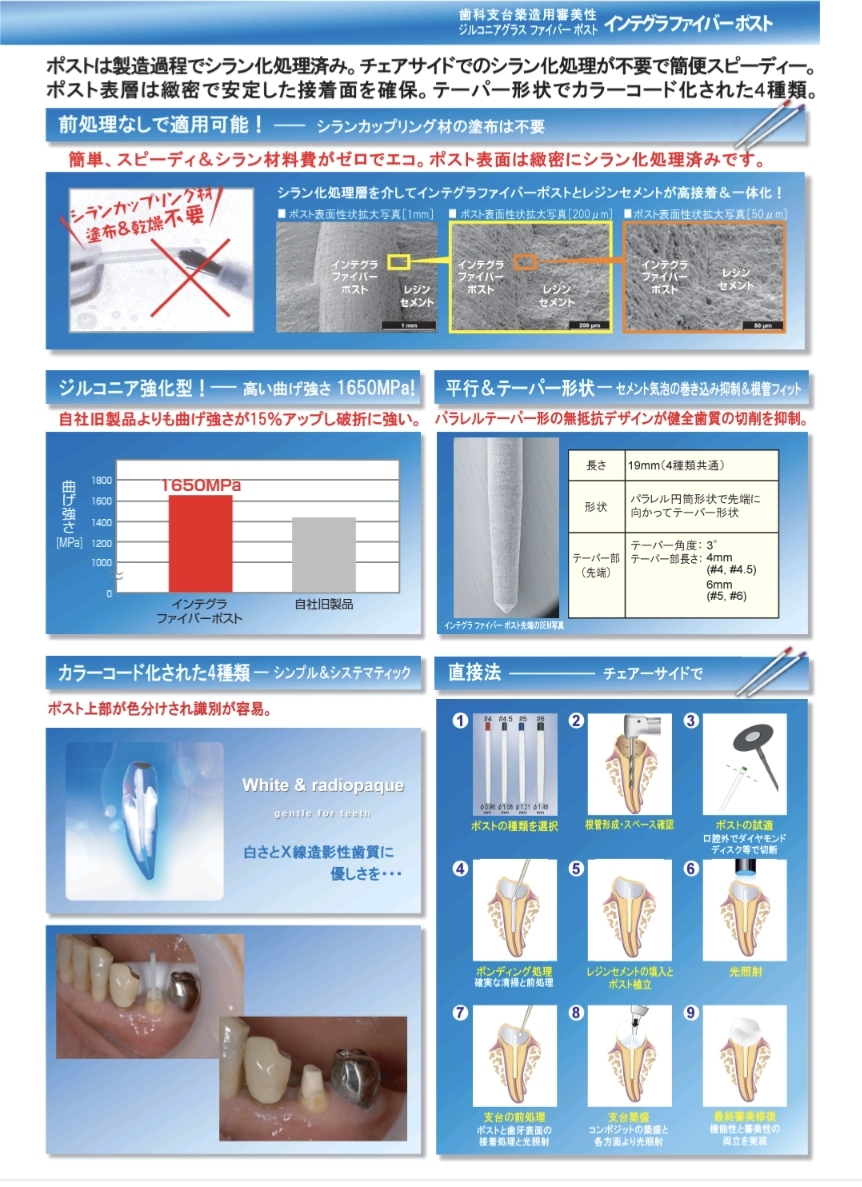 インテグラ　ファイバーポスト　1.21㎜　50本リフィール_画像3