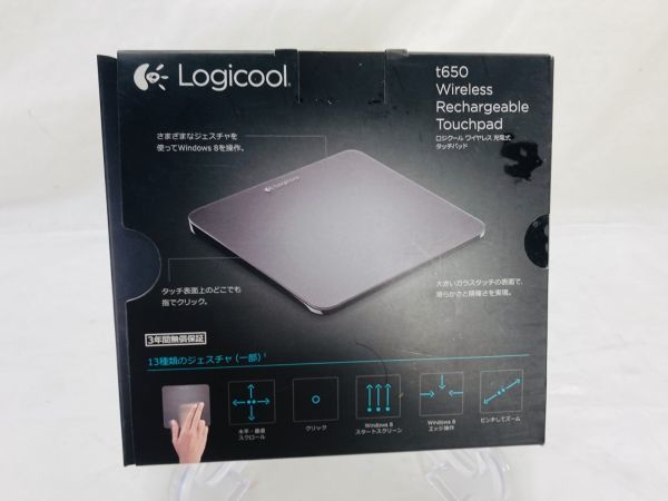 LOGICOOL ロジクール ワイヤレス 充電式 タッチパッド T650 YT-230531016_画像6