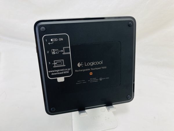 LOGICOOL ロジクール ワイヤレス 充電式 タッチパッド T650 YT-230531016_画像3