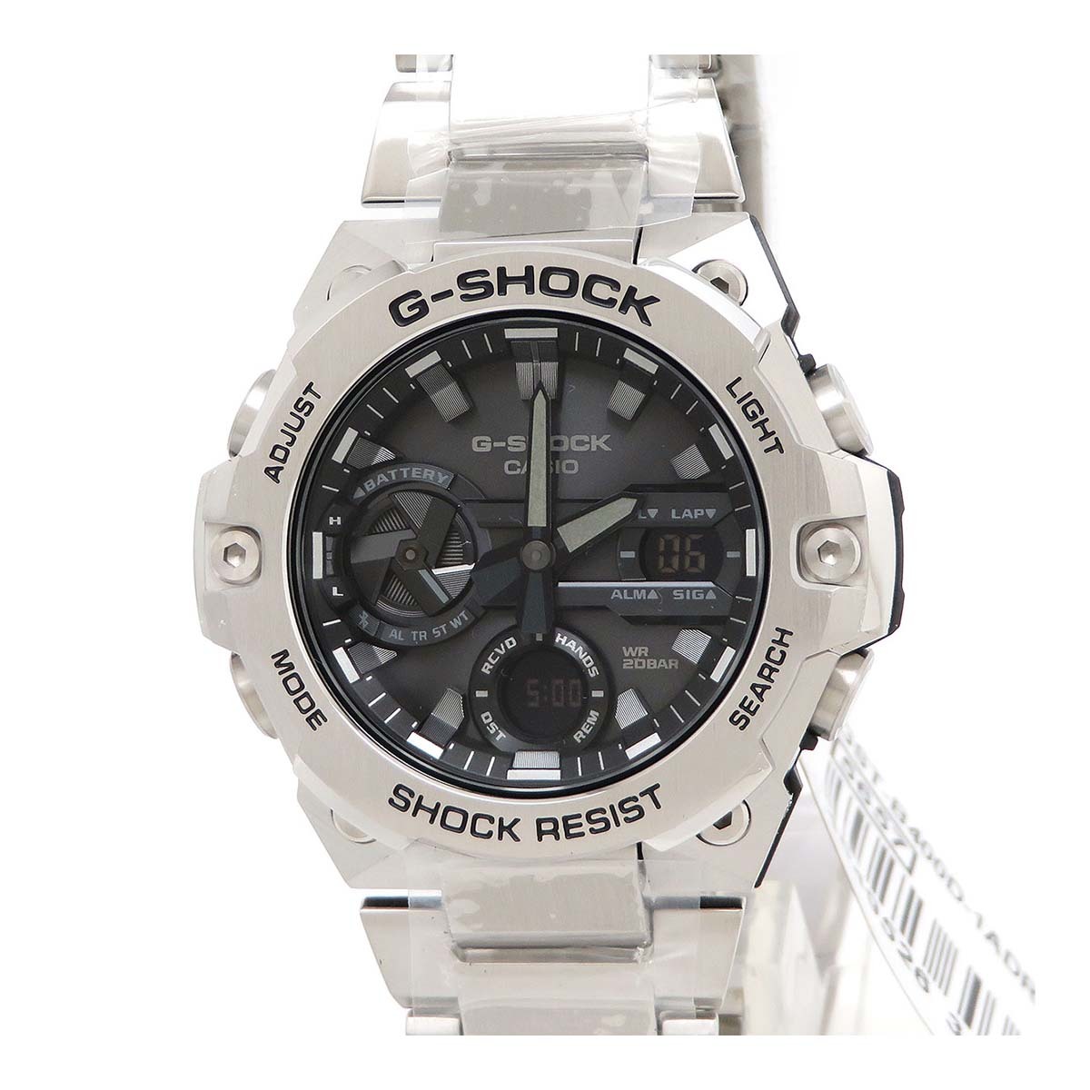 カシオ G-SHOCK G-STEEL GST-B400D-1AJF ソーラー ステンレス