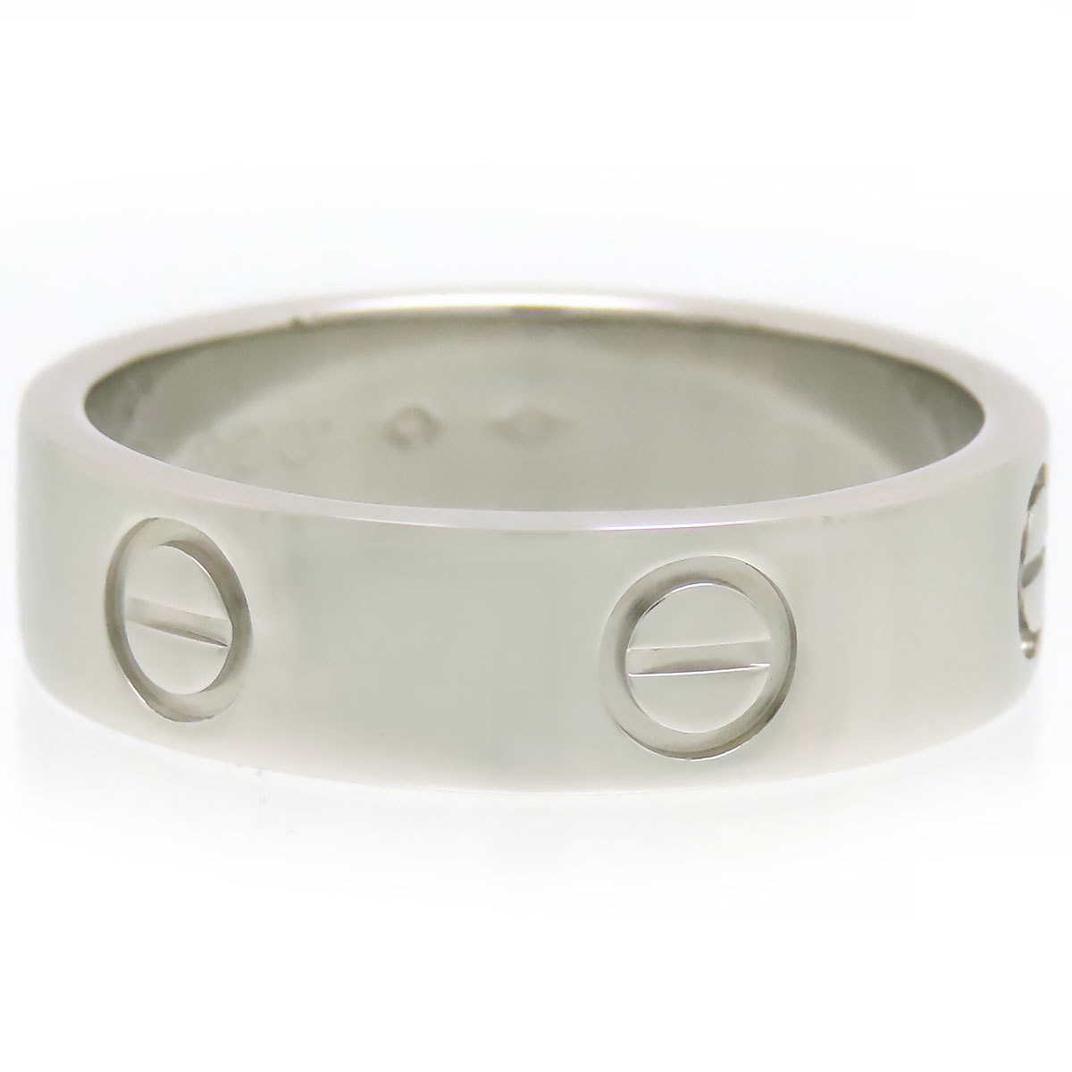 カルティエ ラブ リング #56 B4084956 Pt950 メンズ CARTIER [美品