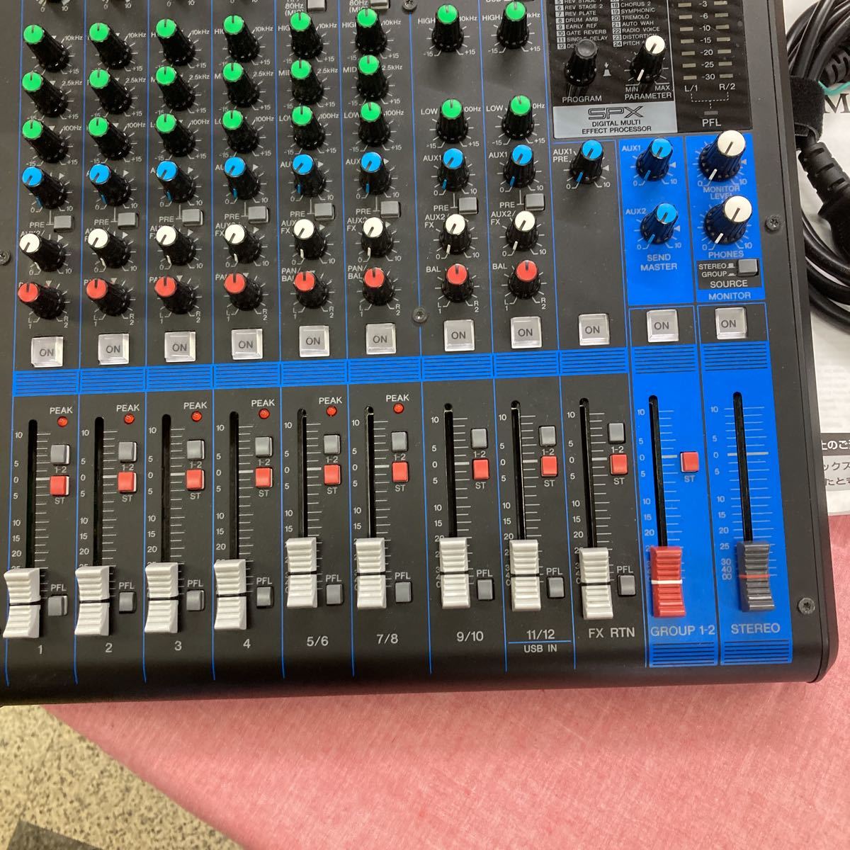 YAMAHA ミキサー MG-12XU 美品 | normanhubbard.com