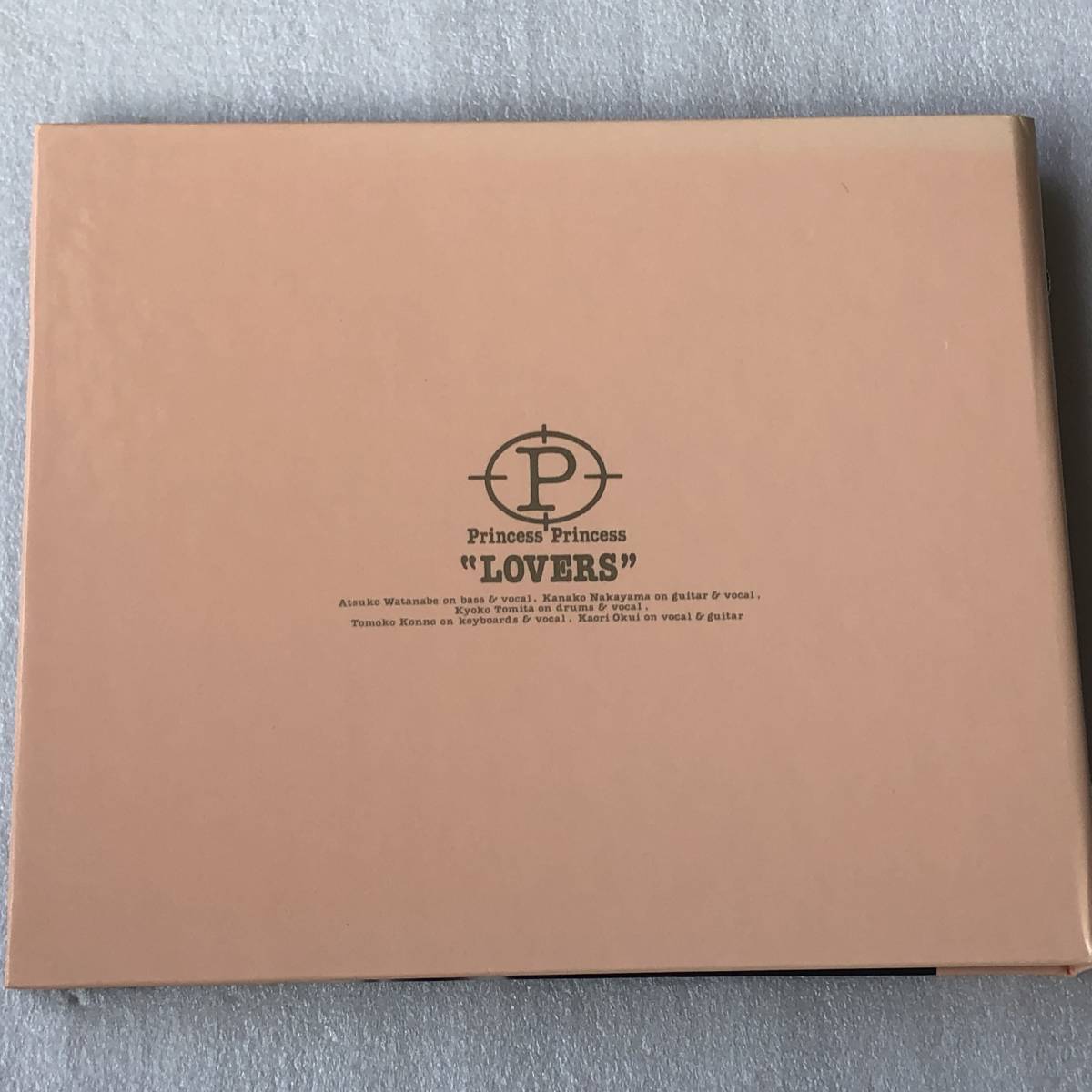 中古CD PRINCESS PRINCESS プリンセス プリンセス/LOVERS ラヴァーズ(初回盤) 4th(1989年 CSCL 1044) 日本産,ポップ・ロック系_画像2