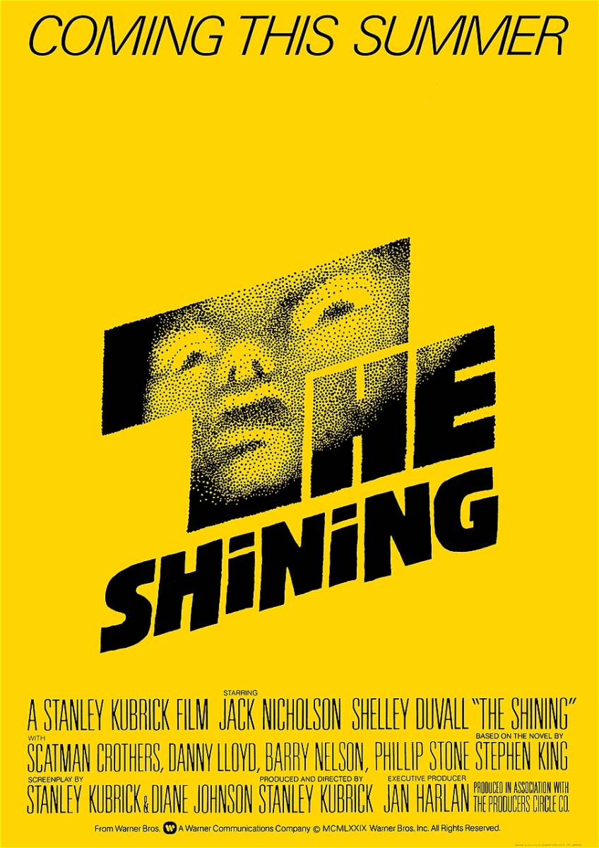 予告版ポスター『シャイニング』（The Shining）StyleB★スタンリー・キューブリック/スティーヴン・キング/ジャック・ニコルソン_ポスターサイズ：42cm × 29.7cm