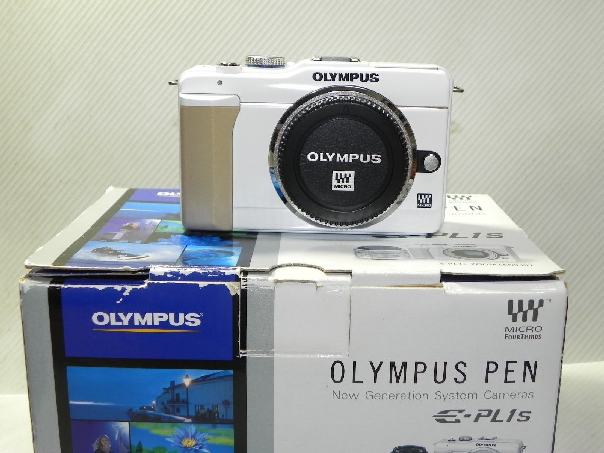 OLYMPUS E-PL1S カメラ(WHT)