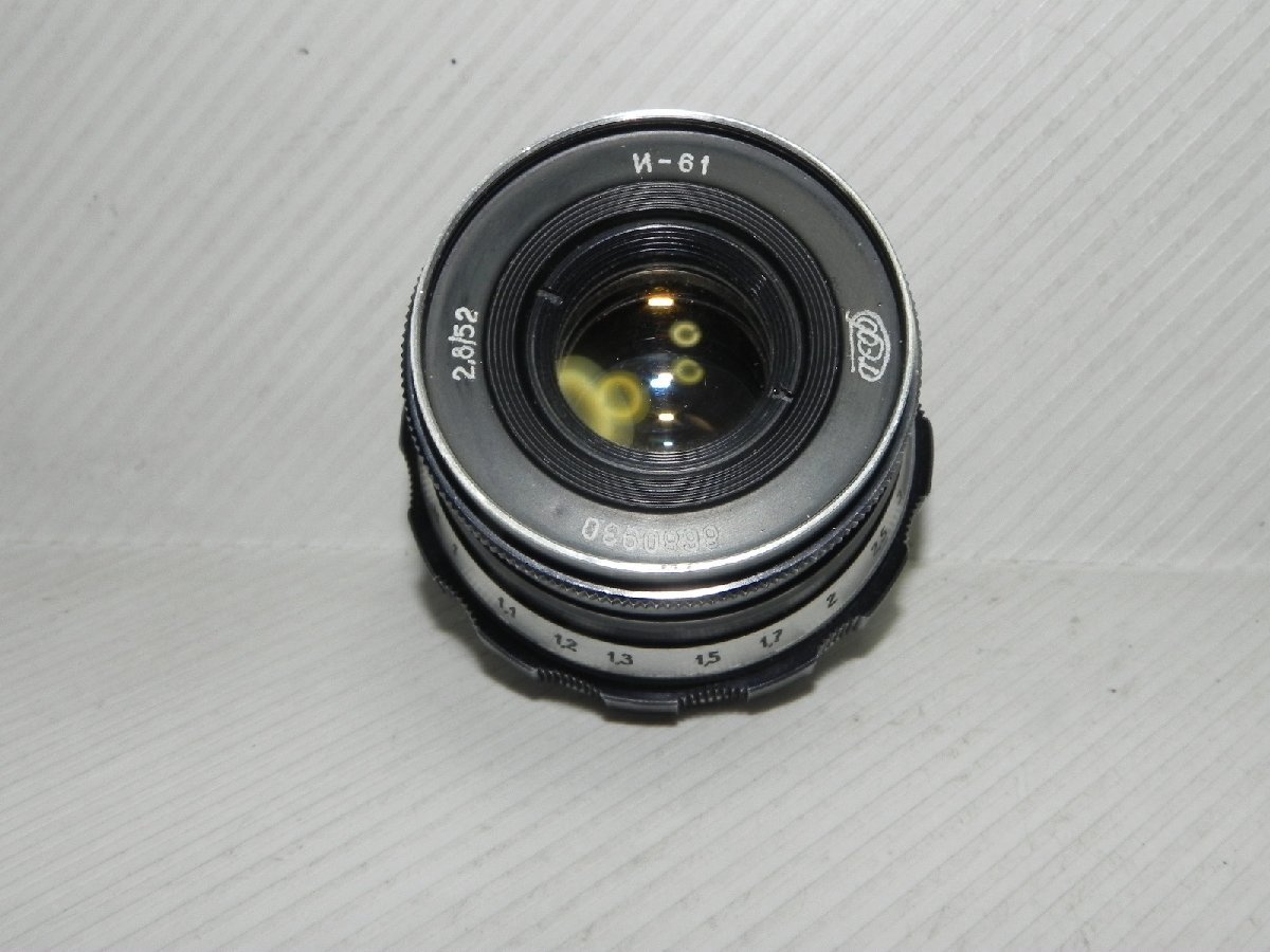 FEDインダスタ-N-61 52mm/f 2.8 レンズ_画像4