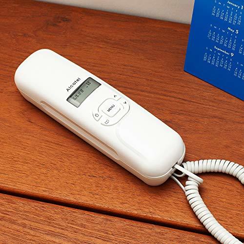 ALCATEL (a LUKA teru) T16 telephone machine number display stylish simple landline telephone simple phone compact small size ornament 